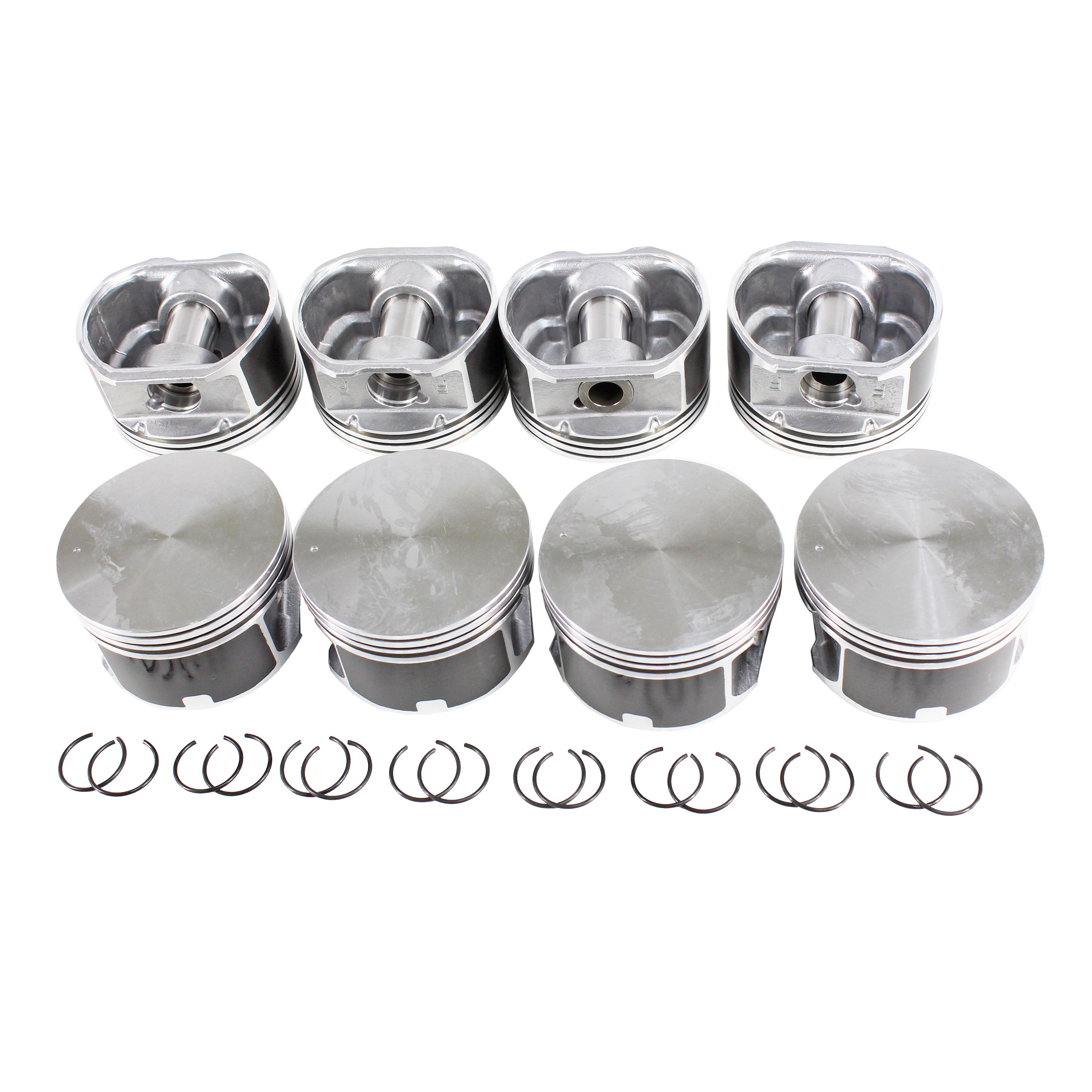 DNJ P1100.40 Piston Set 1.0mm fits 2002-2007 Dodge Ram 1500 00-07 Dodge Dakota