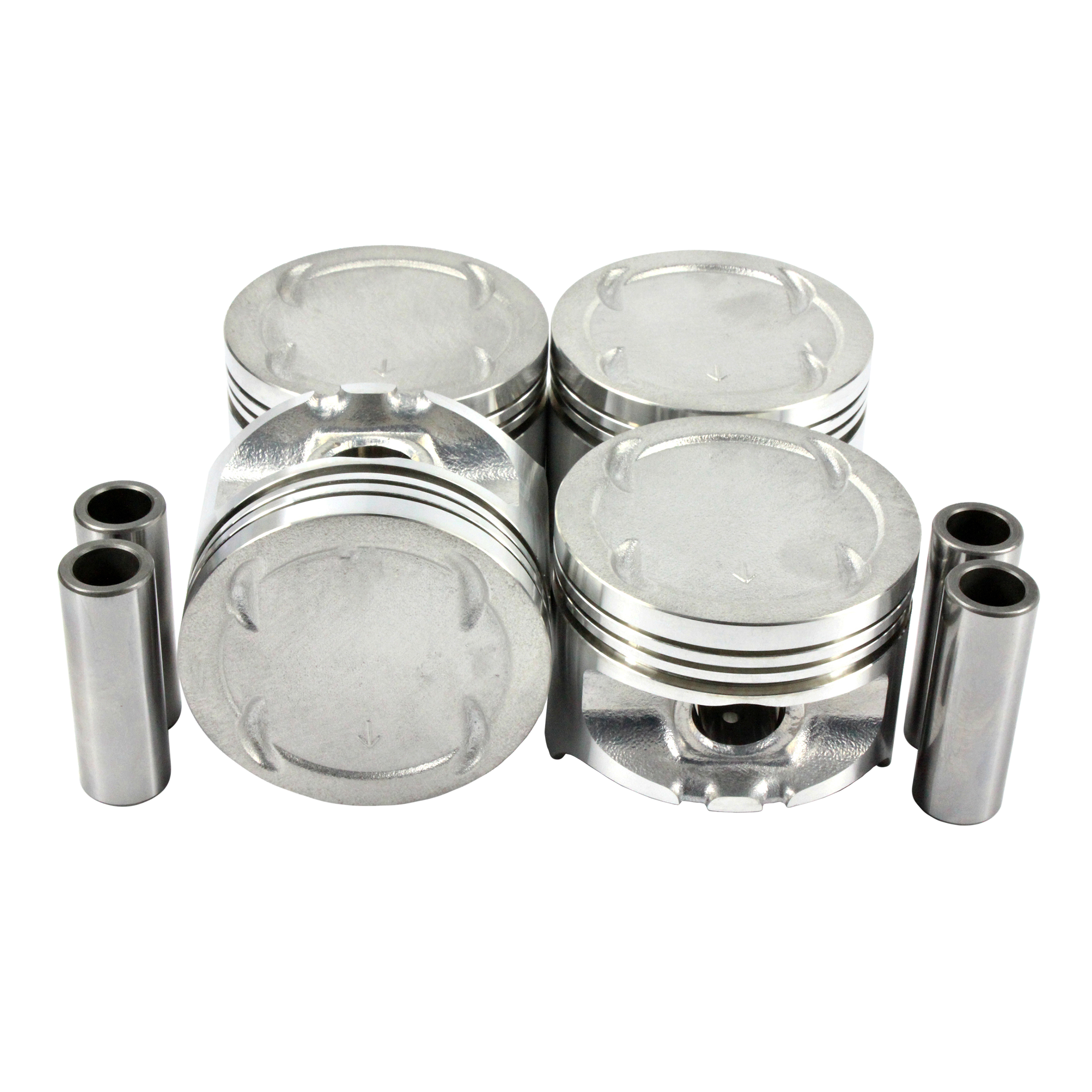 DNJ P294.40 Piston Set 1.0mm fits 1988-1991 Honda Civic 88-91 Honda CRX