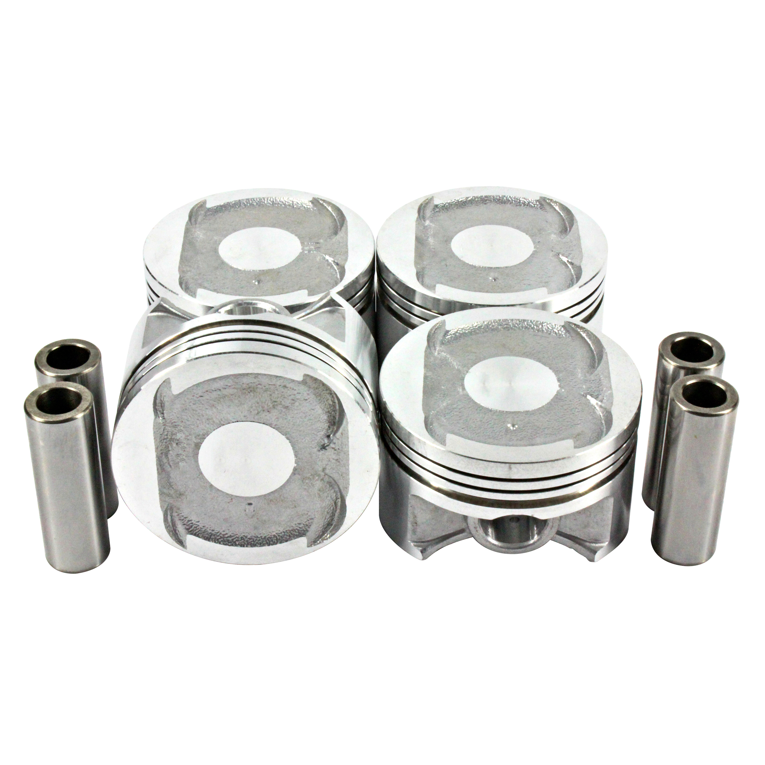 DNJ Piston Set for 1 Engine .020in .50mm Oversize with Piston Pins Direct Fit